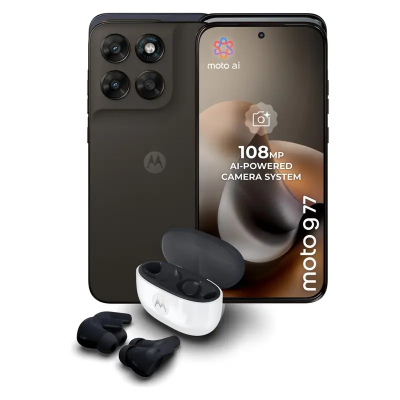 Motorola G77 + Moto Buds 2 - bundel