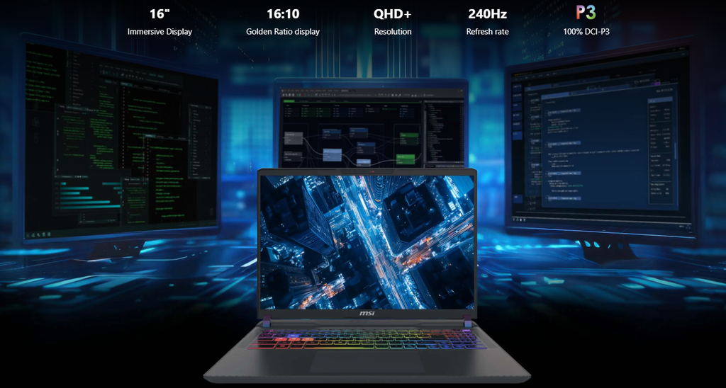 MSI Vector 16 HX AI A2XWHG-204BE - 