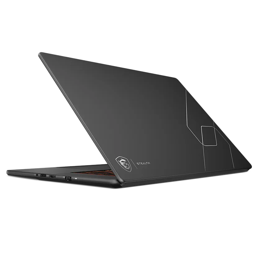MSI Stealth Stealth 16 AI+ B3WGX-049BE - 16" QHD+ OLED - Core Ultra 9 386H - GeForce RTX 5070 - 32GB DDR5 - 1TB NVMe SSD 
