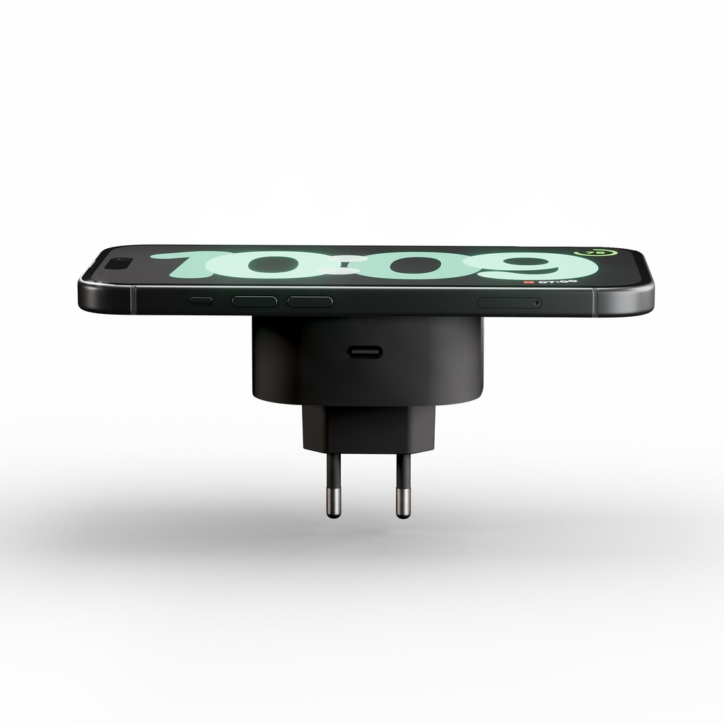 Zens Wireless Charging Adapter + USB-C Port