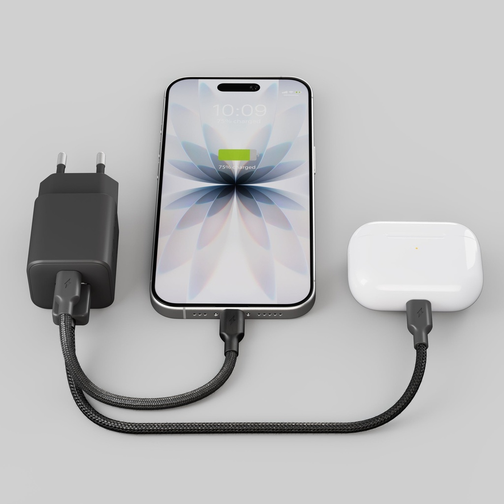 Zens USB-C PD adapter 30W - 1x USB-A / 1x USB-C