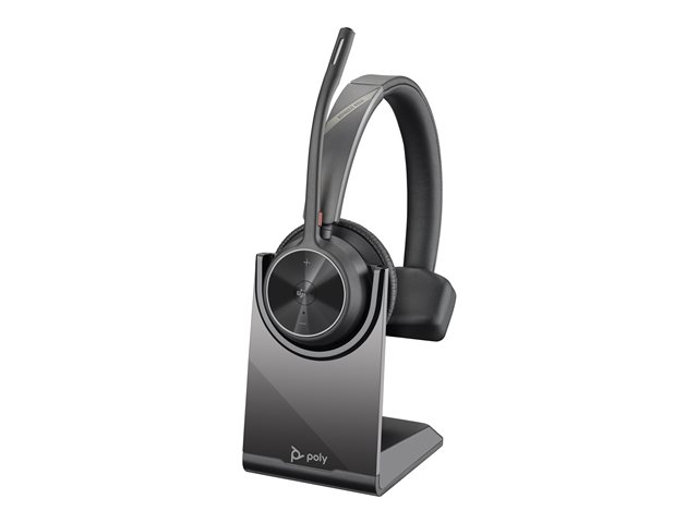 Poly Voyager 4310-M + BT700 dongle + Charging Stand