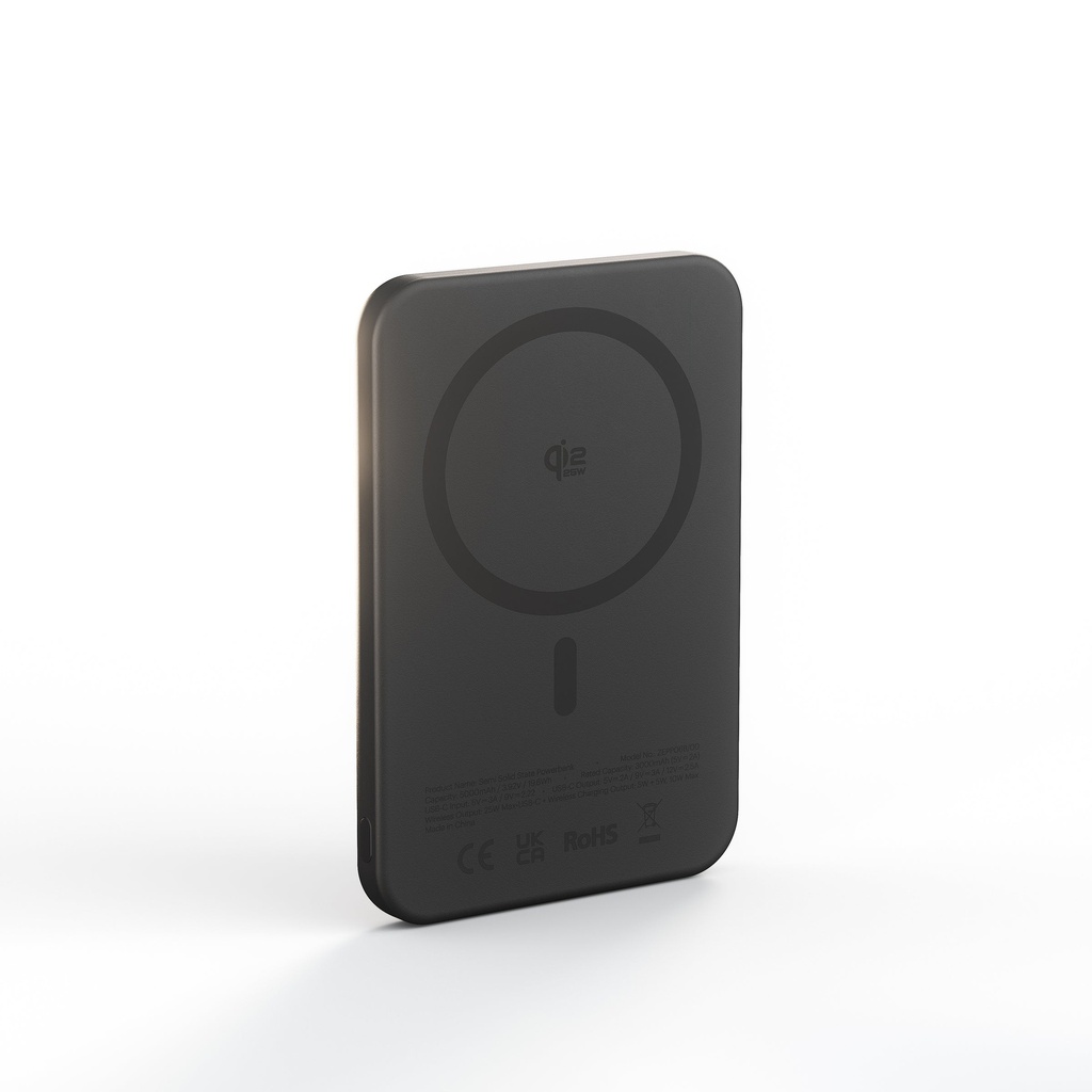 Zens Powerbank Pro 2 Semi Solid State - Black