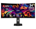 MSI MAG 341CQP – 34" UWQHD Curved QD-OLED 280Hz